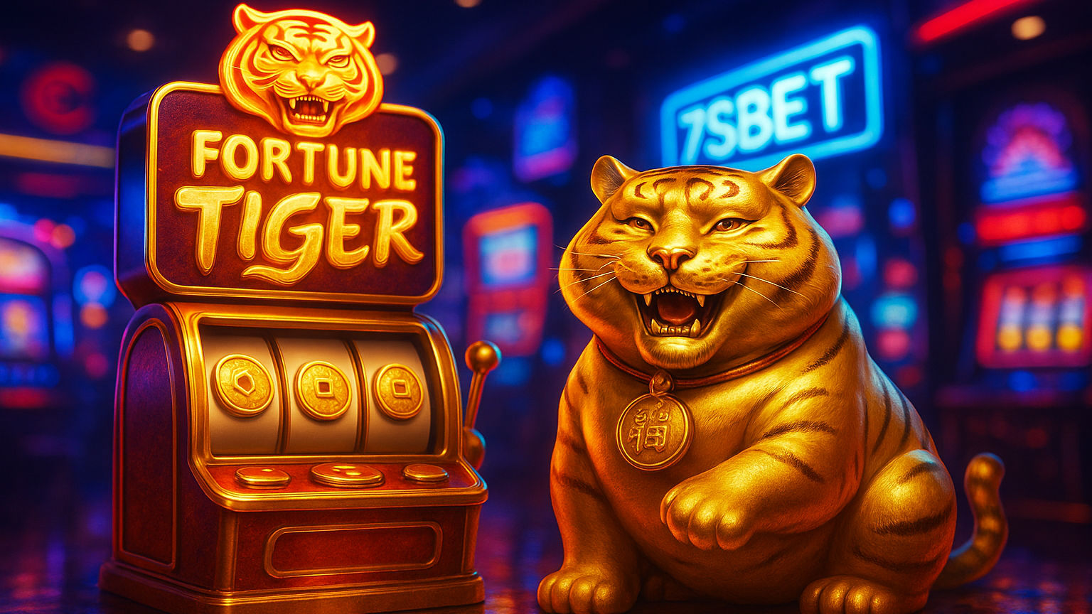 Fortune Tiger é um jogo imperdível no 7SBET Casino