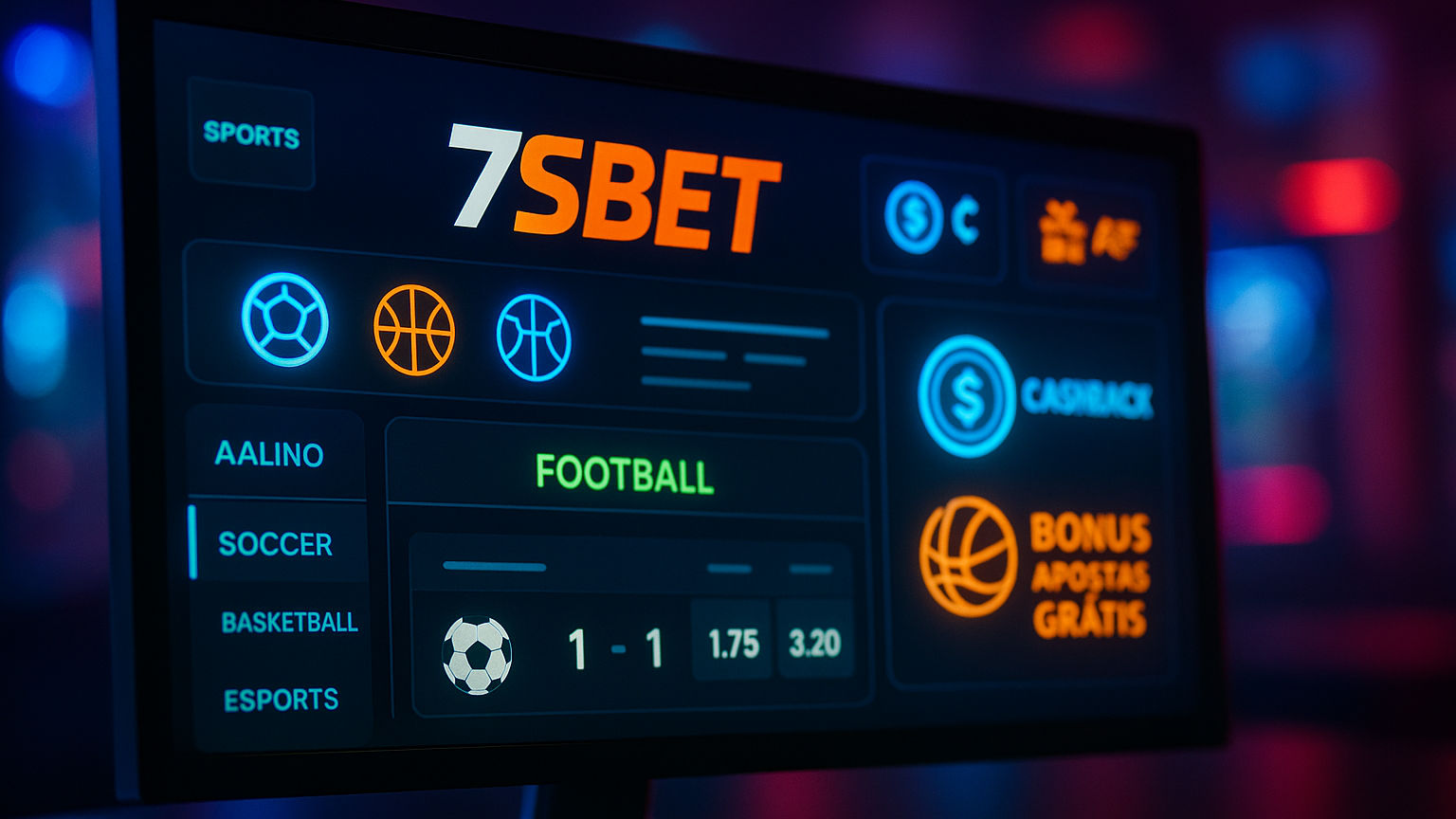 Apostas esportivas no cassino online 7SBET